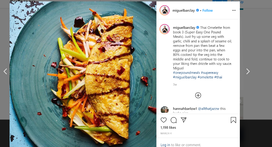 gemswork 5 recipes 5 chefs Miguel Instagram 